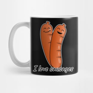 I Love Sausages Mug